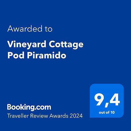 Vineyard Cottage Pod Piramido Dobrnic Extérieur photo
